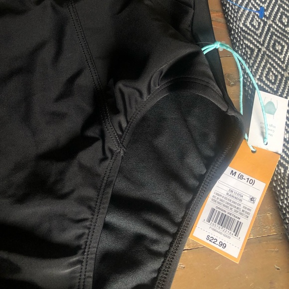 Black pocket swim bottom - Picture 2 of 5